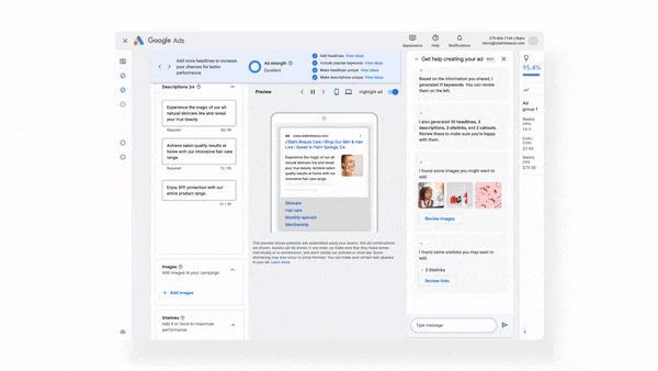 Google Gemini AI ads