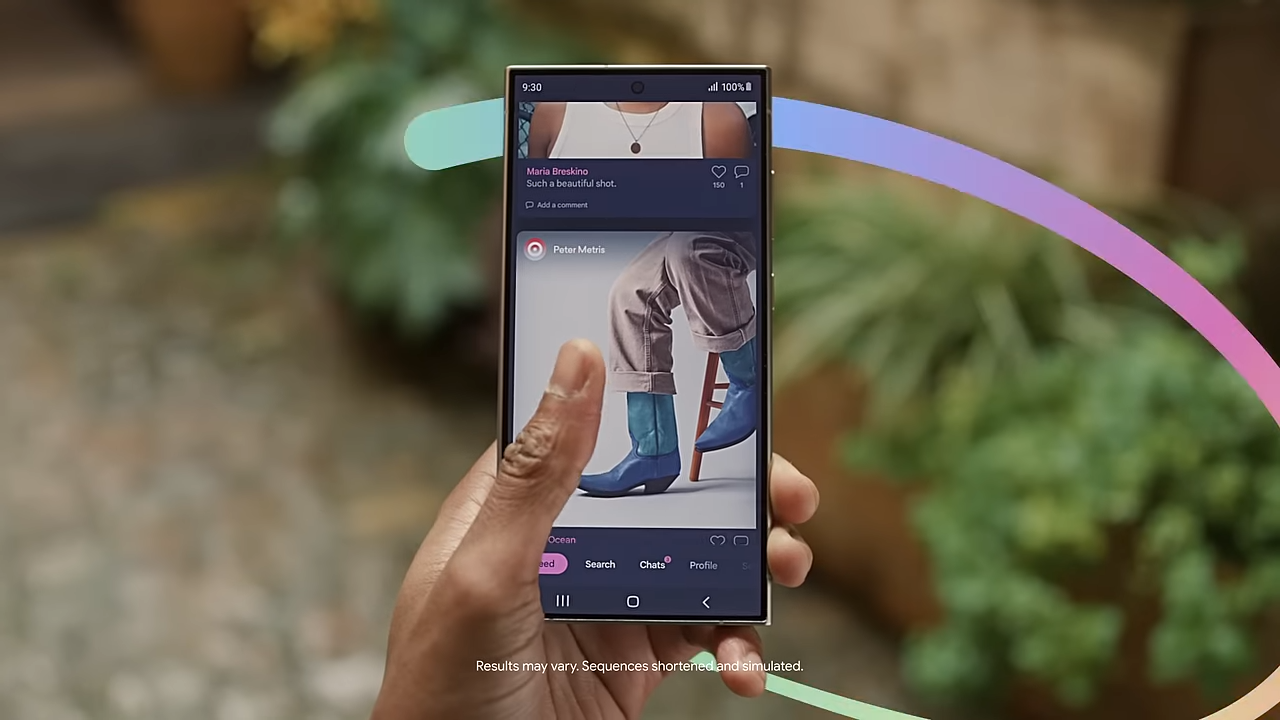 google circle to search youtube video
