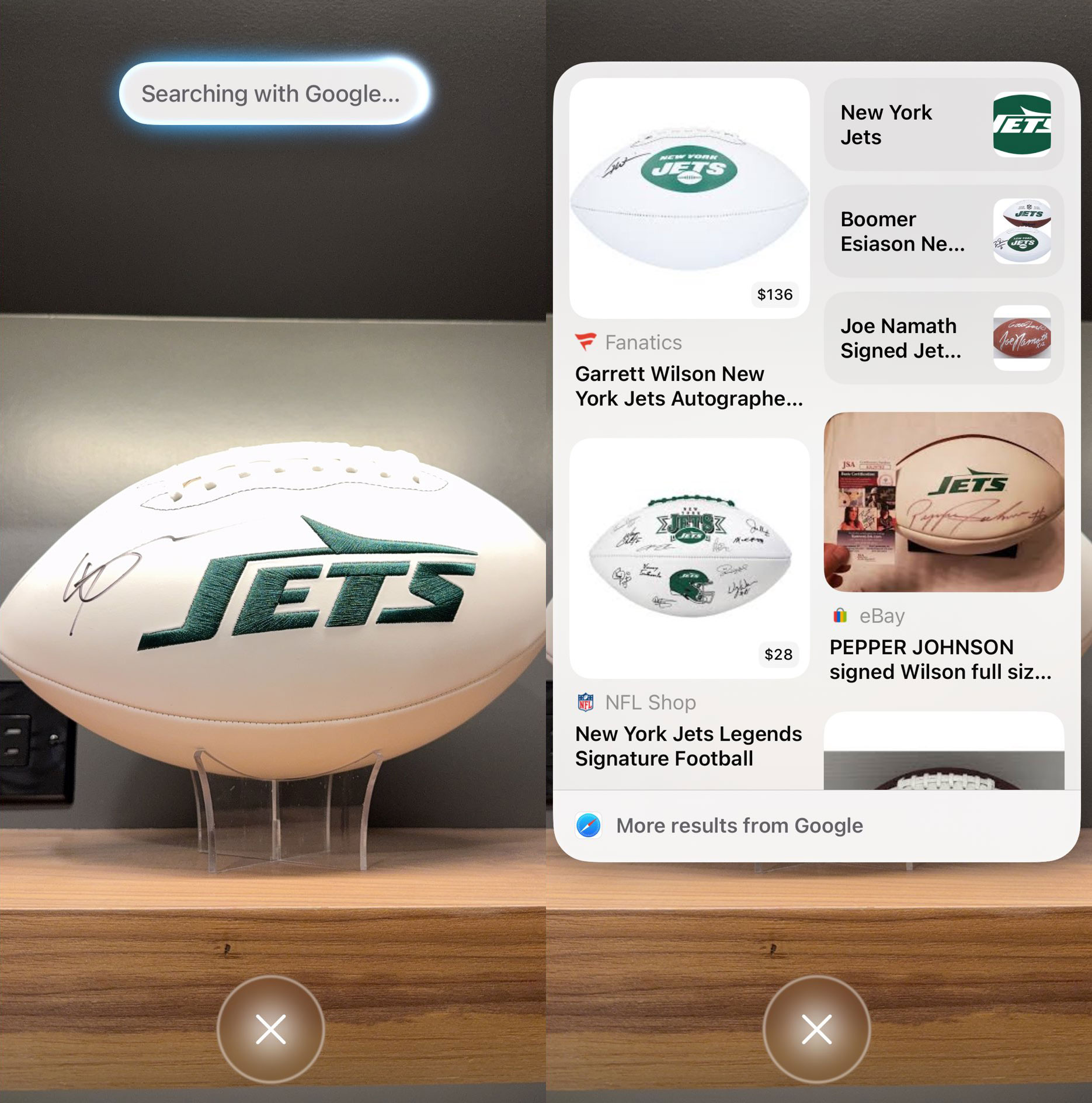 apple visual intelligence google